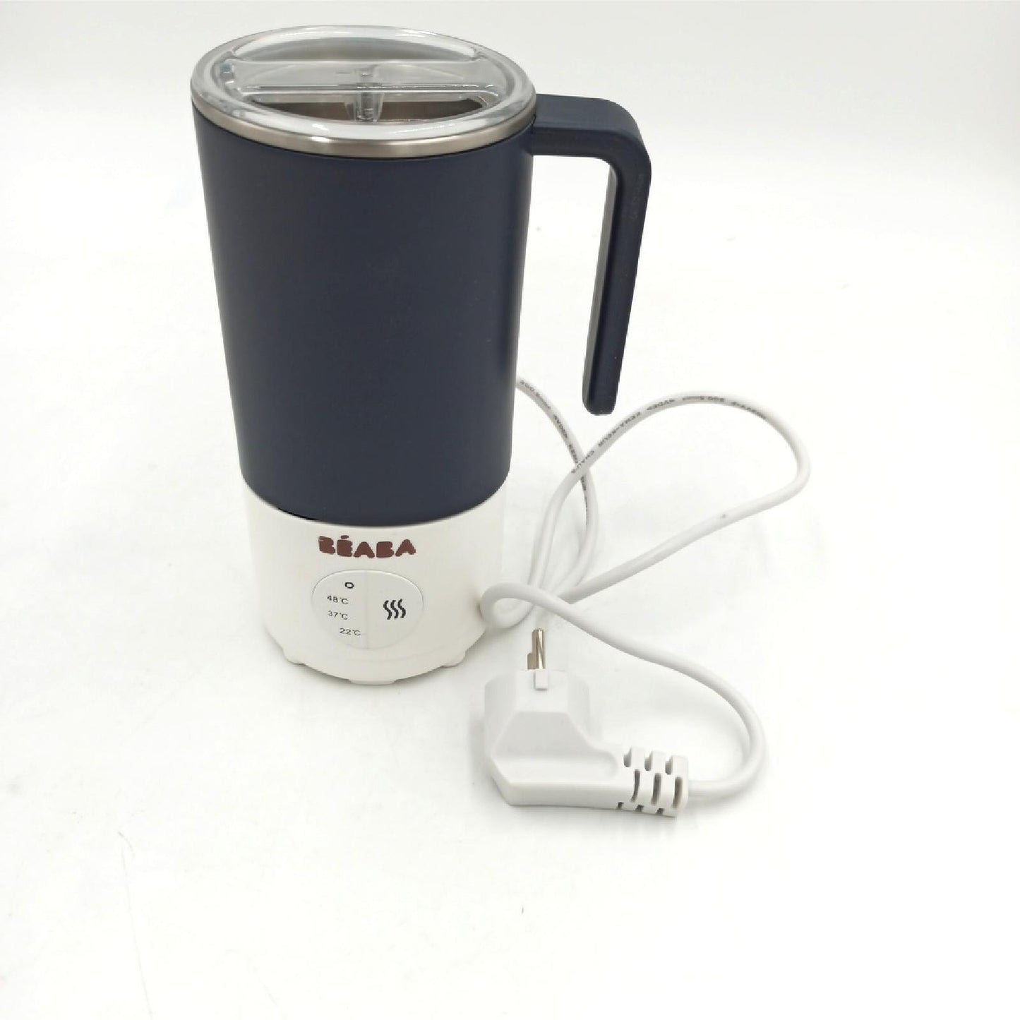 BÉABA Milk Prep Fläschchen Zubereiter Heizt schnell auf Milch Milchpulver Muttermilch Folgemilch Schokomilch Babies Kleinkinder Blau