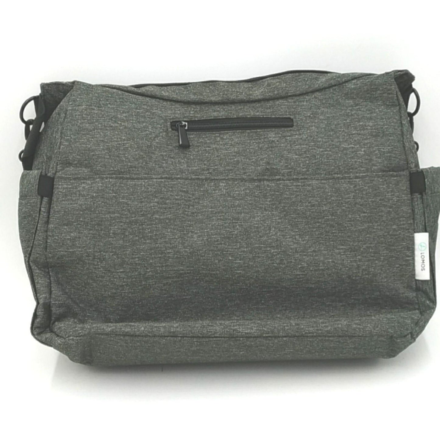 LOMOS Wickeltasche Babyausstattung großes Modell Wickelunterlage Grau praktisch funktional