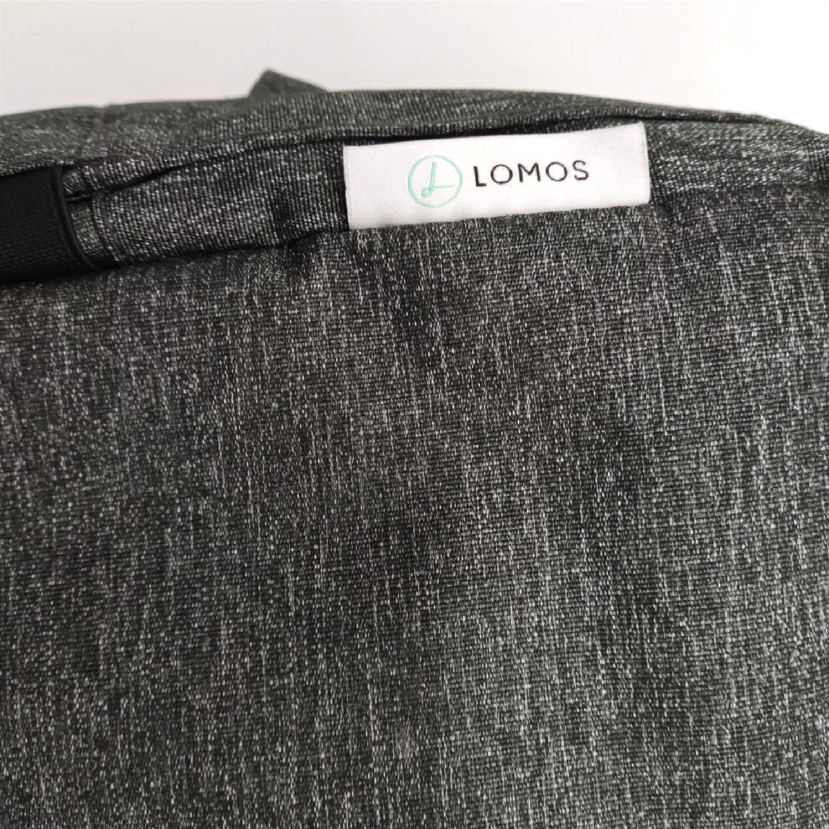 LOMOS Wickeltasche Babyausstattung großes Modell Wickelunterlage Grau praktisch funktional