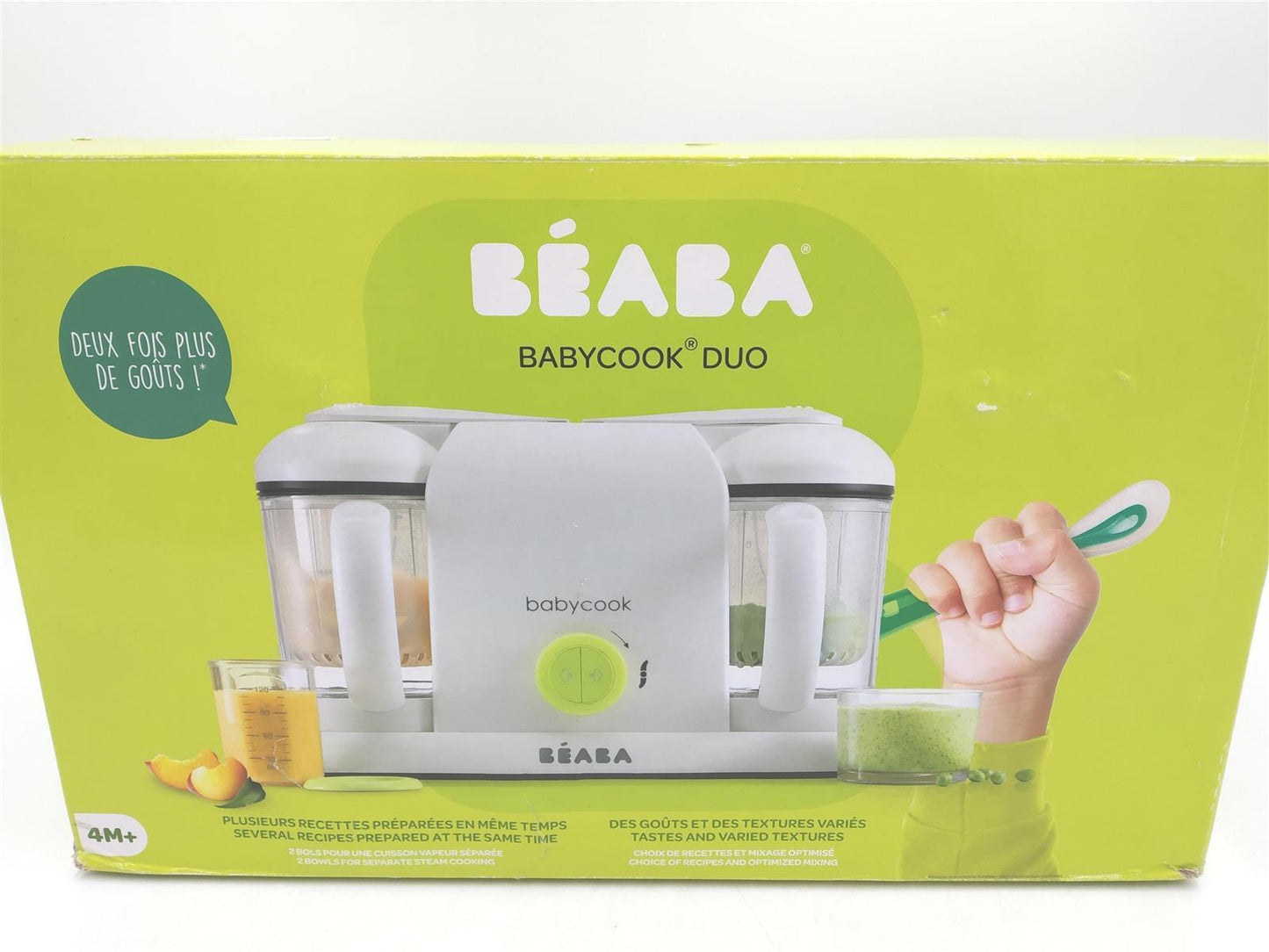 Beaba Babymixer Küchengeräte Babycook Duo Schnell Zubereiten Babynahrung