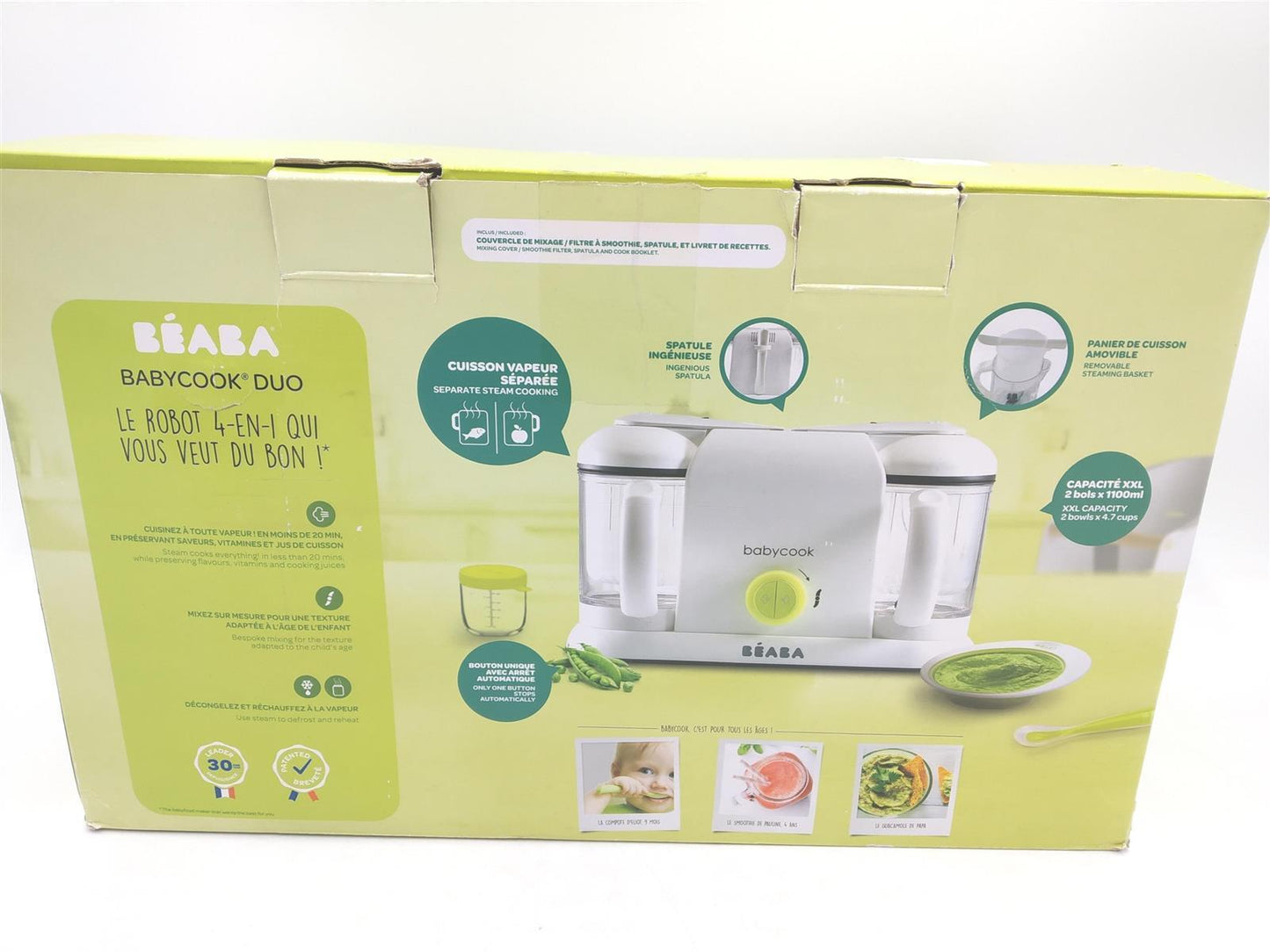Beaba Babymixer Küchengeräte Babycook Duo Schnell Zubereiten Babynahrung