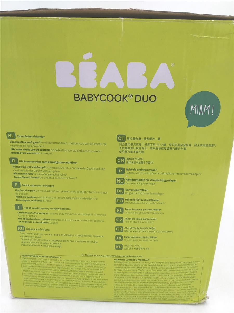 Beaba Babymixer Küchengeräte Babycook Duo Schnell Zubereiten Babynahrung
