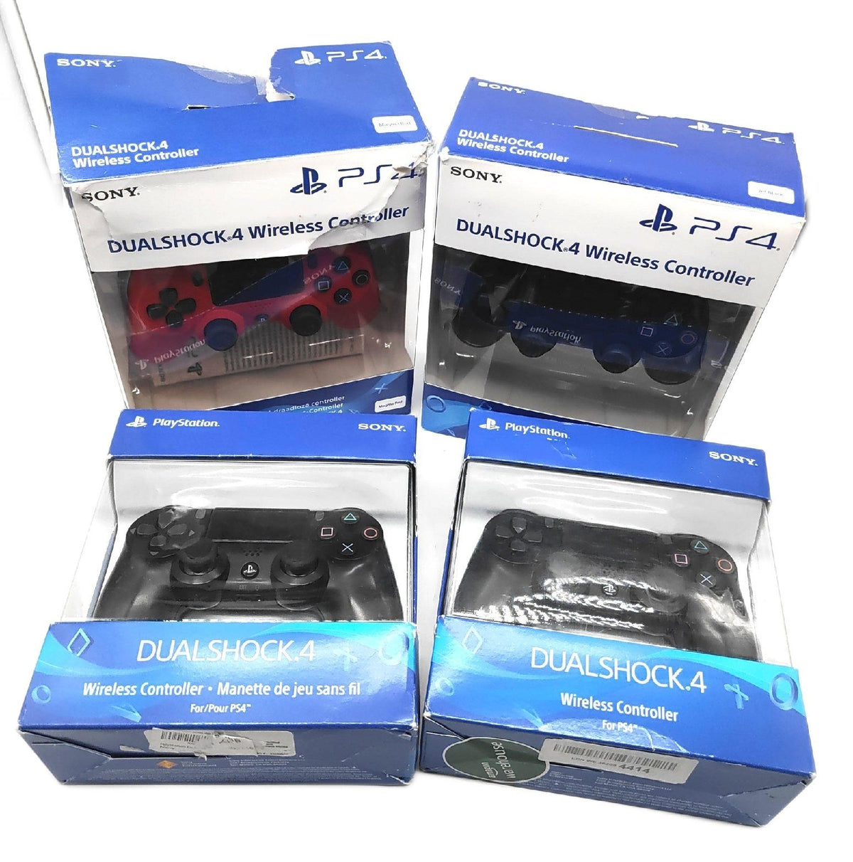 Sony PS4 Controller Spielezubehör Dualshock Karton Set Bastler Angebot für Reparatur