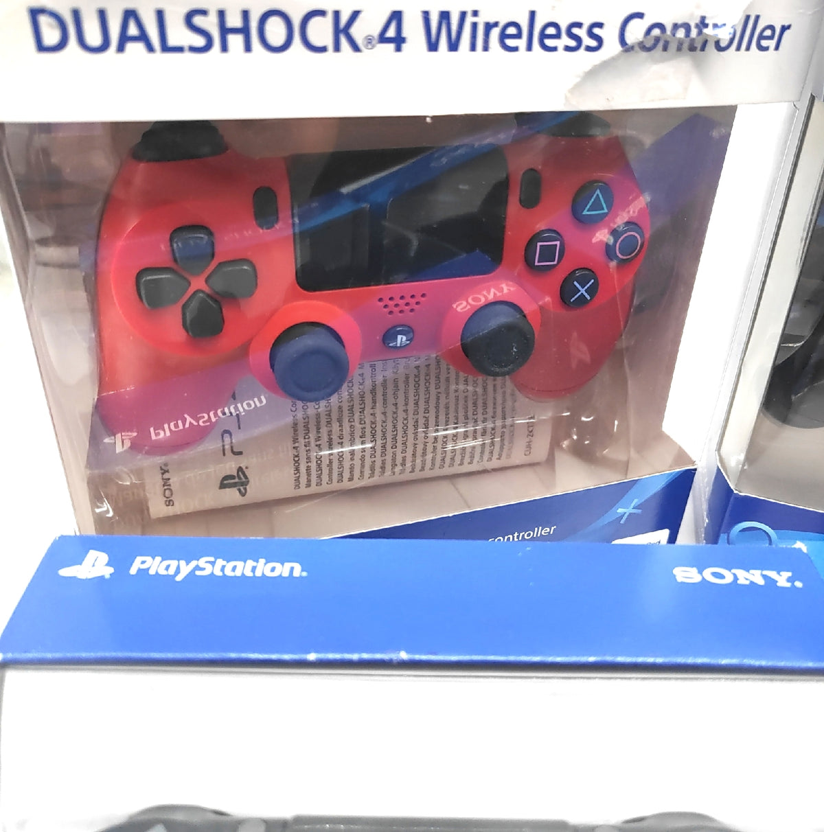 Sony PS4 Controller Spielezubehör Dualshock Karton Set Bastler Angebot für Reparatur