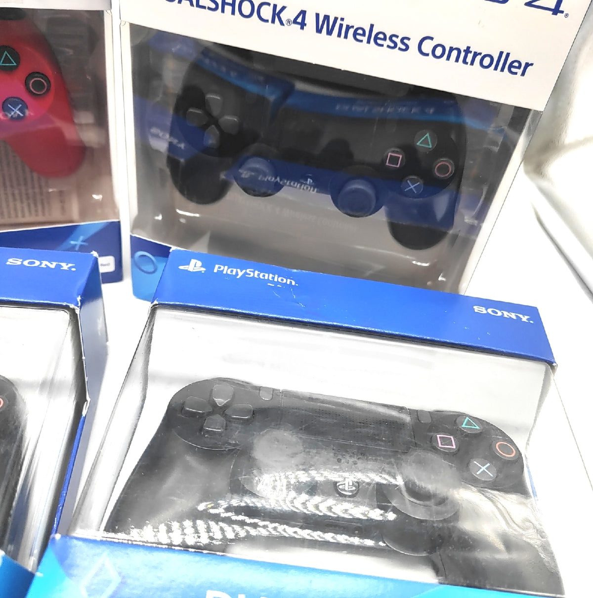Sony PS4 Controller Spielezubehör Dualshock Karton Set Bastler Angebot für Reparatur