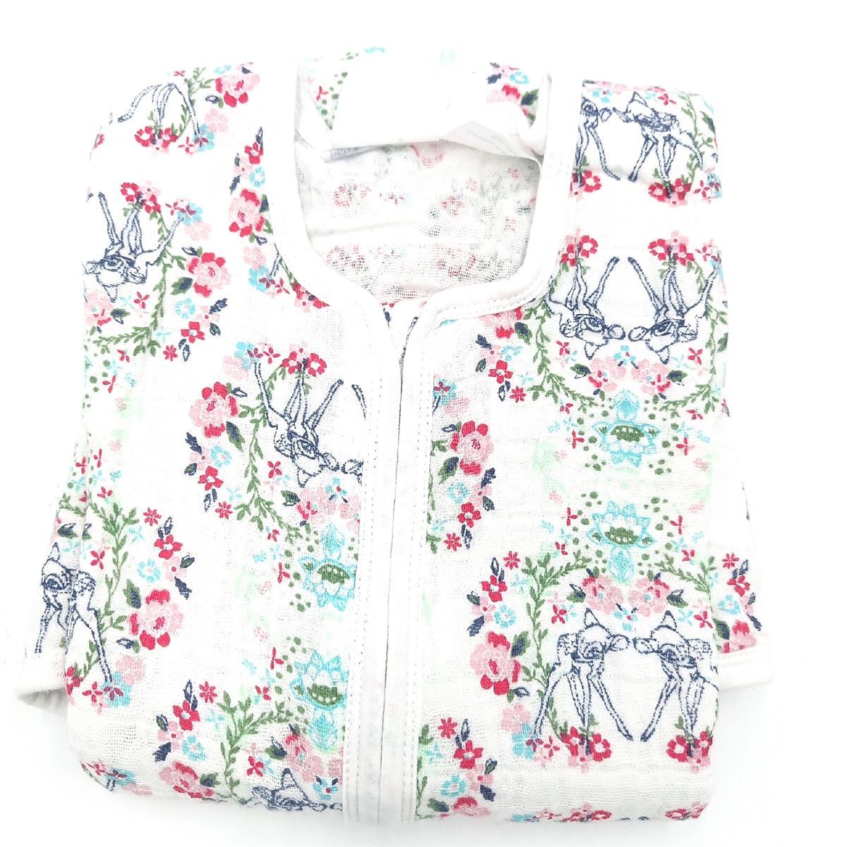 Aden Anais Disney Schlafsack Bambi Musselin 100% Baumwolle 12-18m 1.0 TOG niedlich