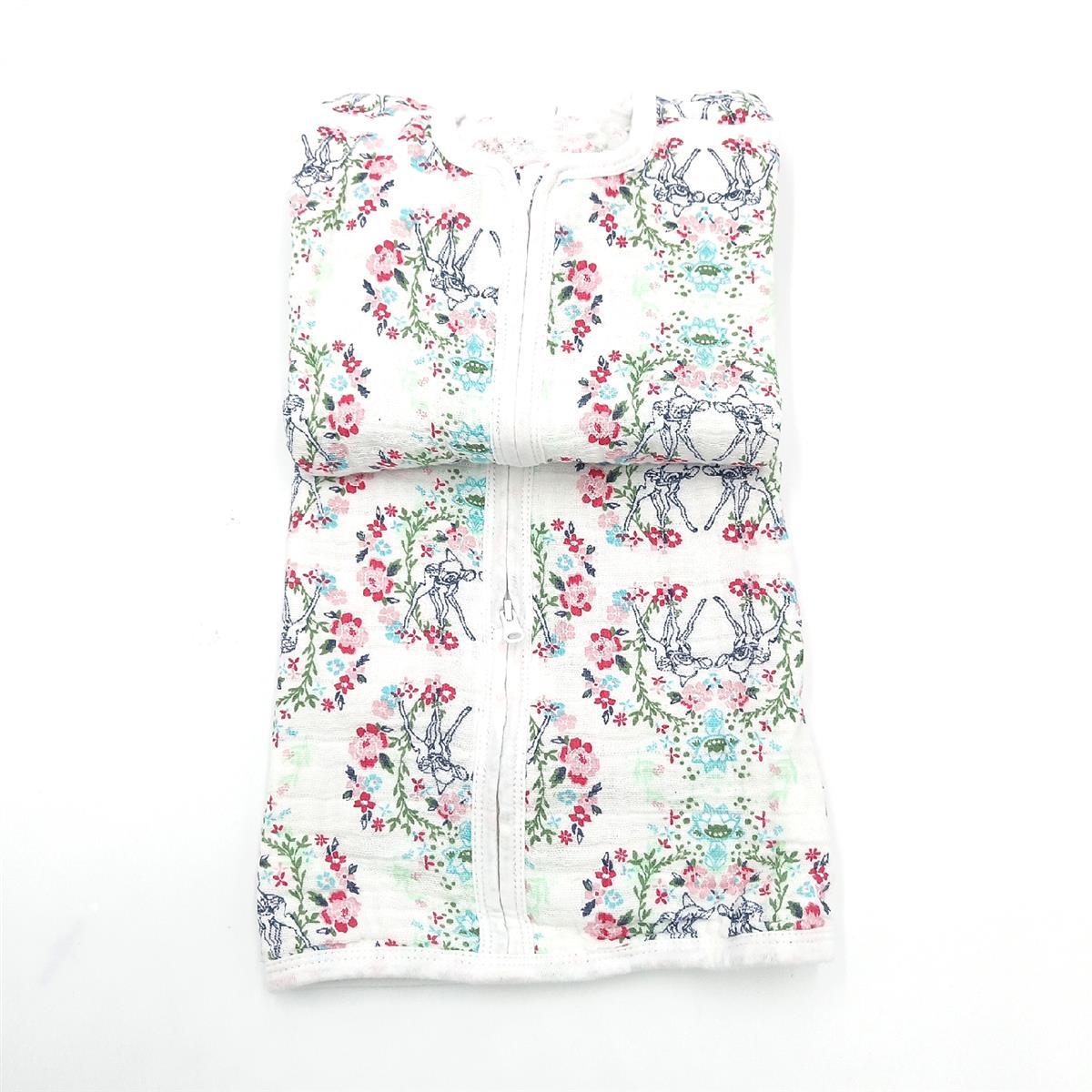 Aden Anais Disney Schlafsack Bambi Musselin 100% Baumwolle 12-18m 1.0 TOG niedlich