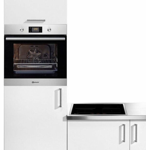 BAUKNECHT Backofen-Set BAKO Attraction 2, 56 cm, edelstahl