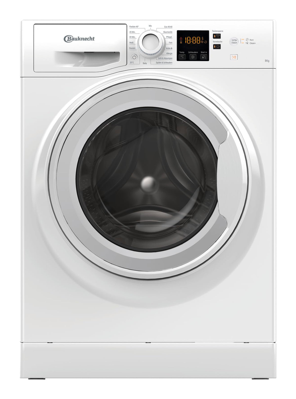 BAUKNECHT Waschmaschine, WAM814A, 8kg, weiß