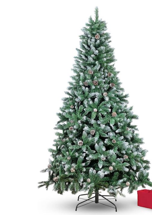 Brigros Künstlicher Weihnachtsbaum Realistischer Effekt Pvc Feuerfester Baum