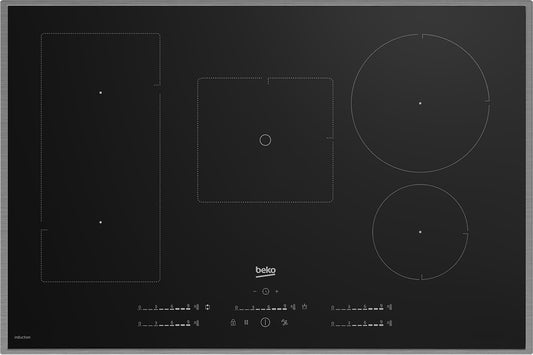 BEKO Flex-Induktions-Kochfeld HII 85770 UFTX, 78 cm, schwarz