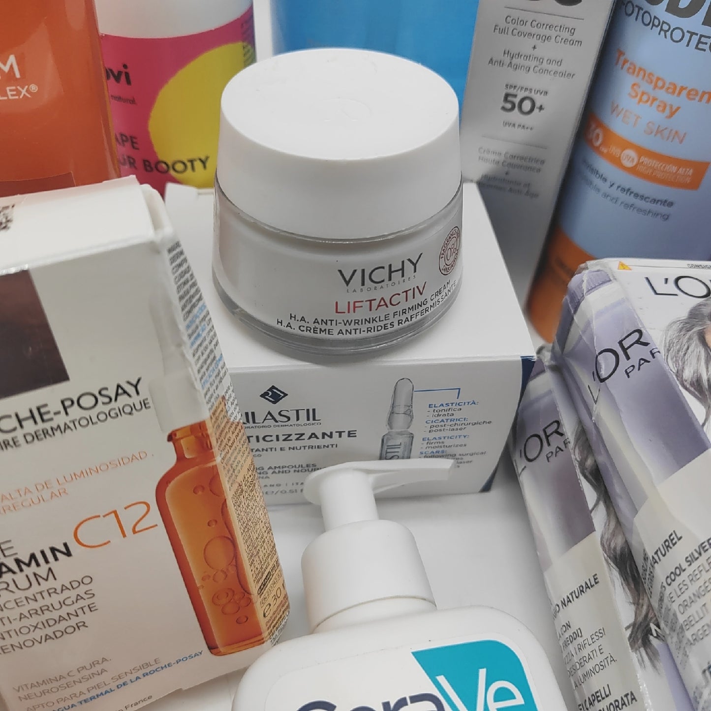 Loreal Vichy Hautpflege Drogerie Beauty creme Sonnenschutz Makeup Mischware