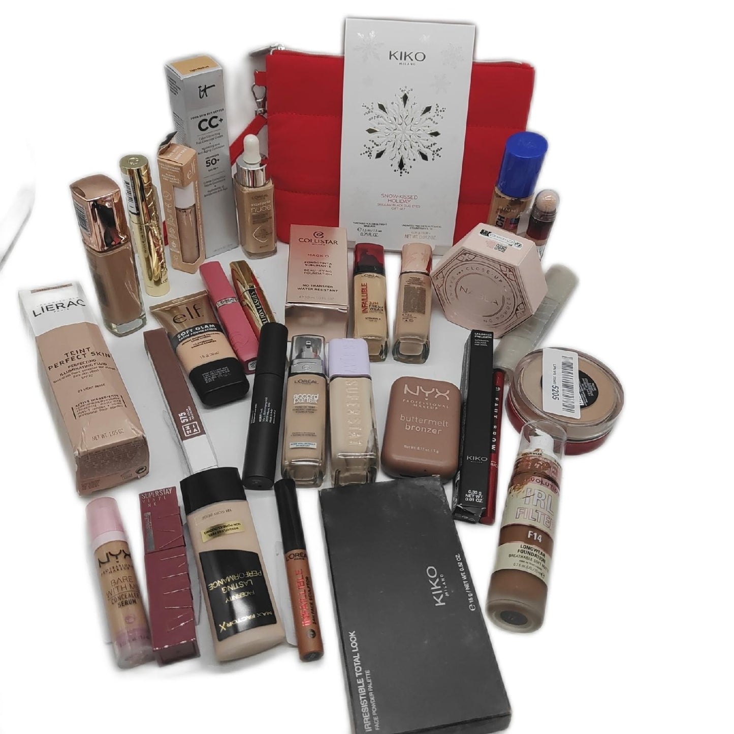 Loreal Kiko elf nyx Foundation Makeup Lischatten Schminke Beauty geöffnet