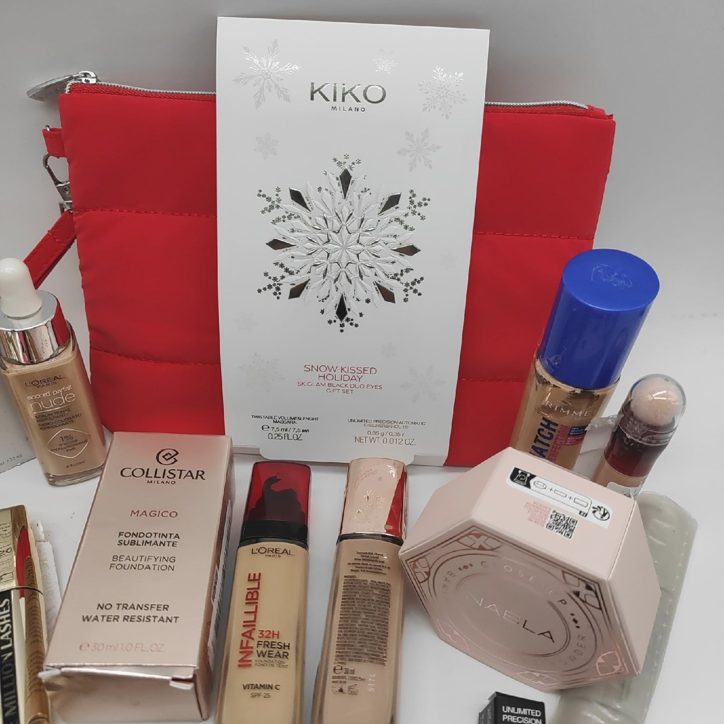 Loreal Kiko elf nyx Foundation Makeup Lischatten Schminke Beauty geöffnet