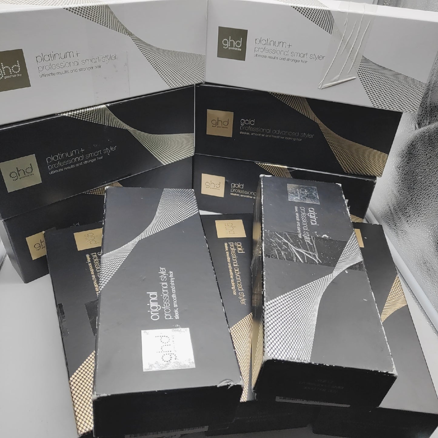 GHD Haarglätter Glätteisen proffesional platinium