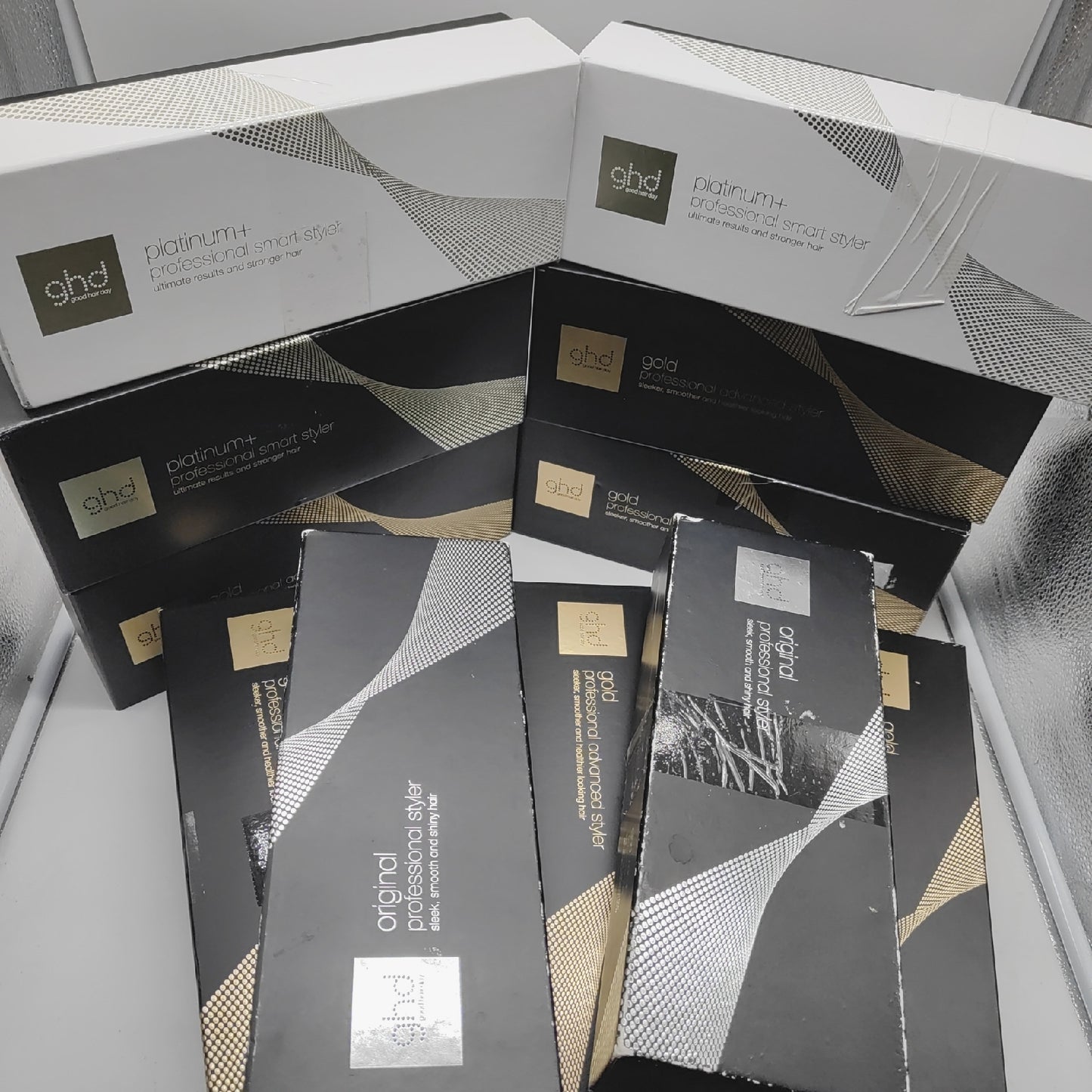 GHD Haarglätter Glätteisen proffesional platinium