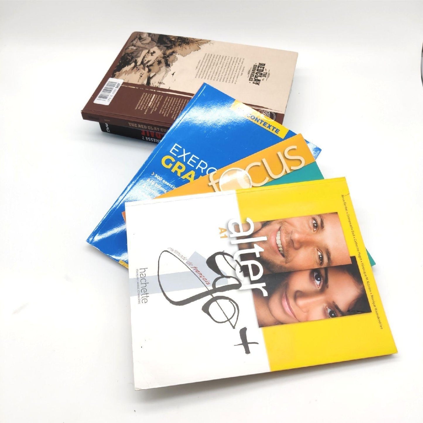 Bulk Kundenretouren Roman Buchpaket Bücher unsortiert gemischte Genre Französisch Lesestoff