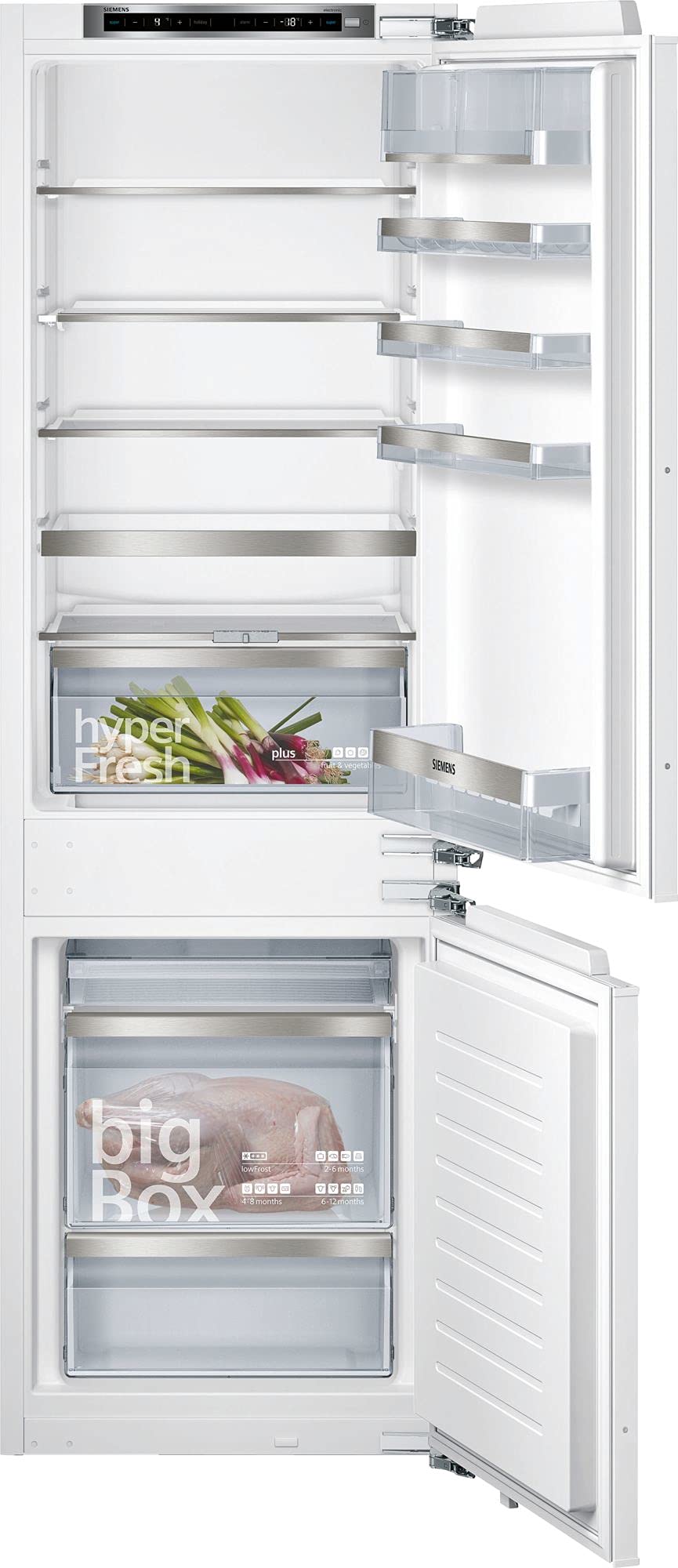 SIEMENS Einbaukühlgefrierkombi iQ500 KI86SADE0, 177,2 cm,