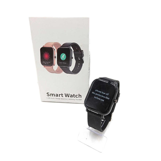 GCBIG Smartwatch Armbanduhren Fitness und Gesundheit GCBIG 169 Zoll Display Schwarz Herzfrequenzmesser wearable technology digitaler Begleiter Gesundheitstracker