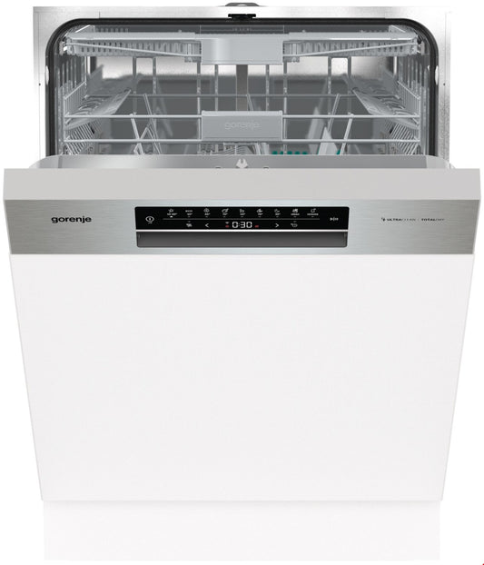 GORENJE teilintegrierbarer Geschirrspüler, GI673C60X, 59.8 cm, edelstahl