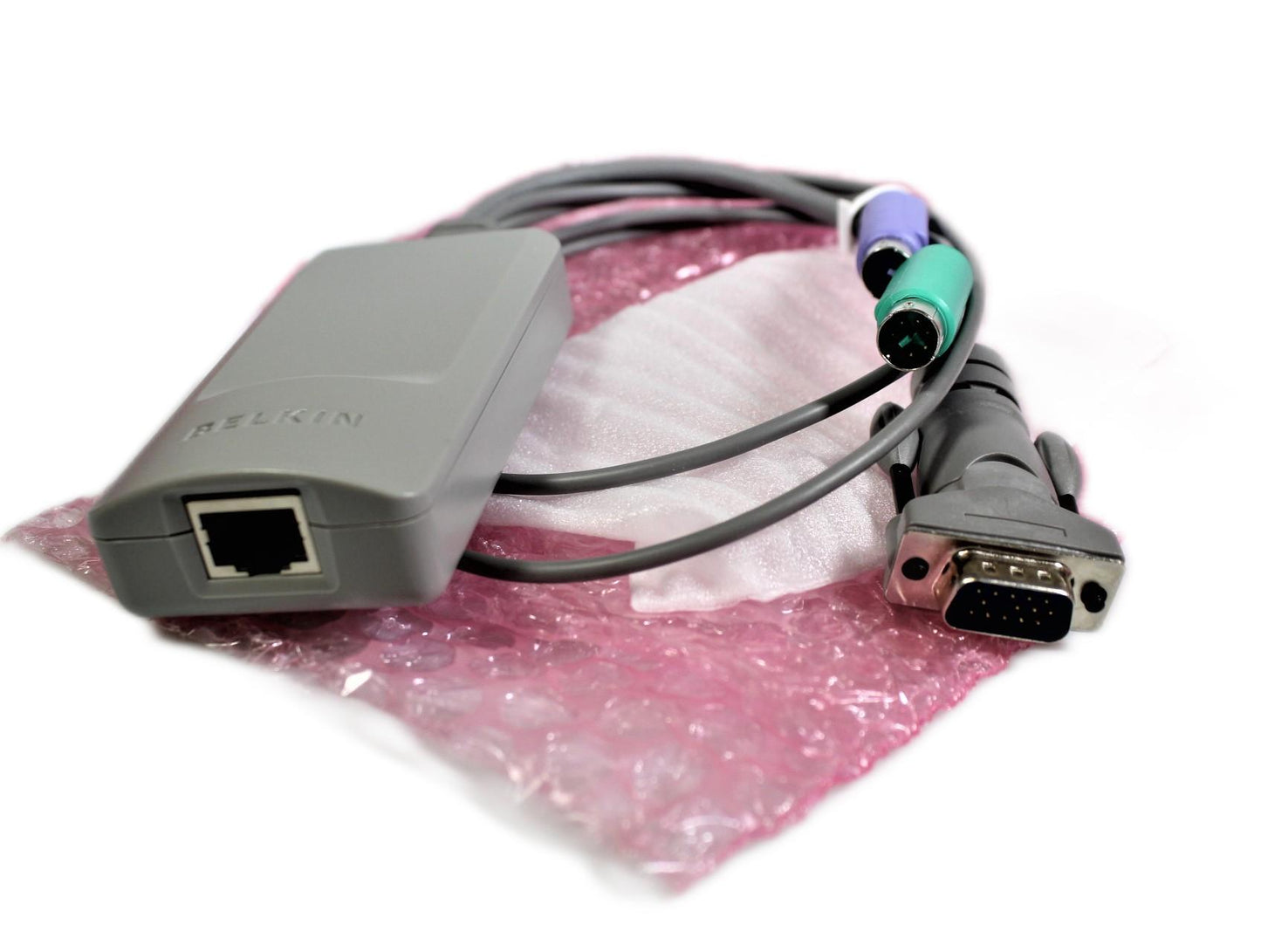 Belkin Adapter Stecker Schnittstellenmodule Server PS 2 8 Pack Netzwerkverbindung Upgrade