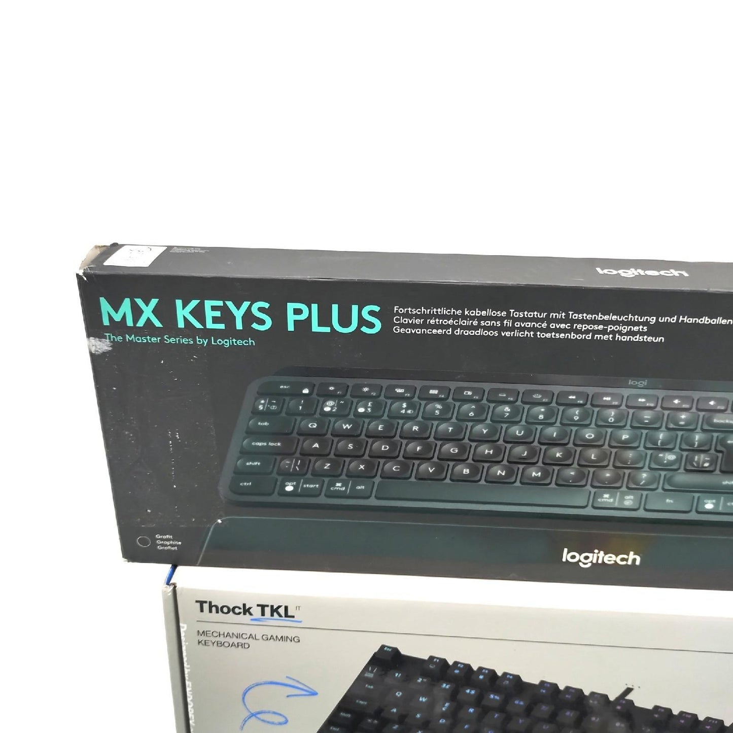 C Tastaturen Rückläufer QWERTY Layout X D E 12 Tastaturen K Kunden Retouren