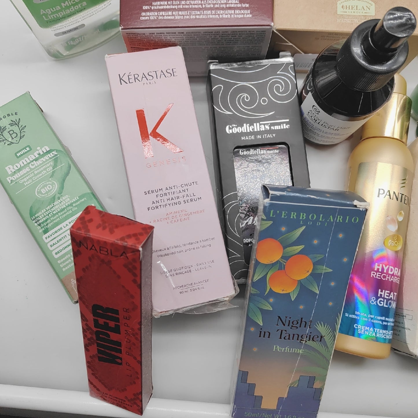 Guess Pantene Revlon Shampoo Creme Färbung Beauty Drogerie Testpaket geöffnet