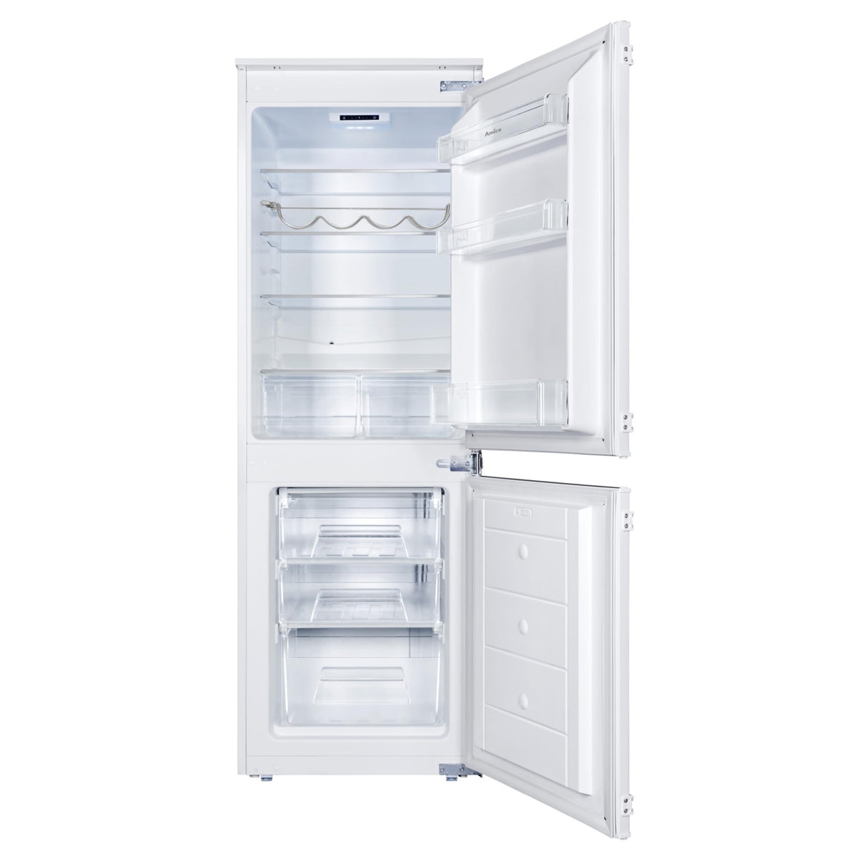 AMICA Einbaukühlgefrierkombi EKGCS385901, 157,4 cm, weiß
