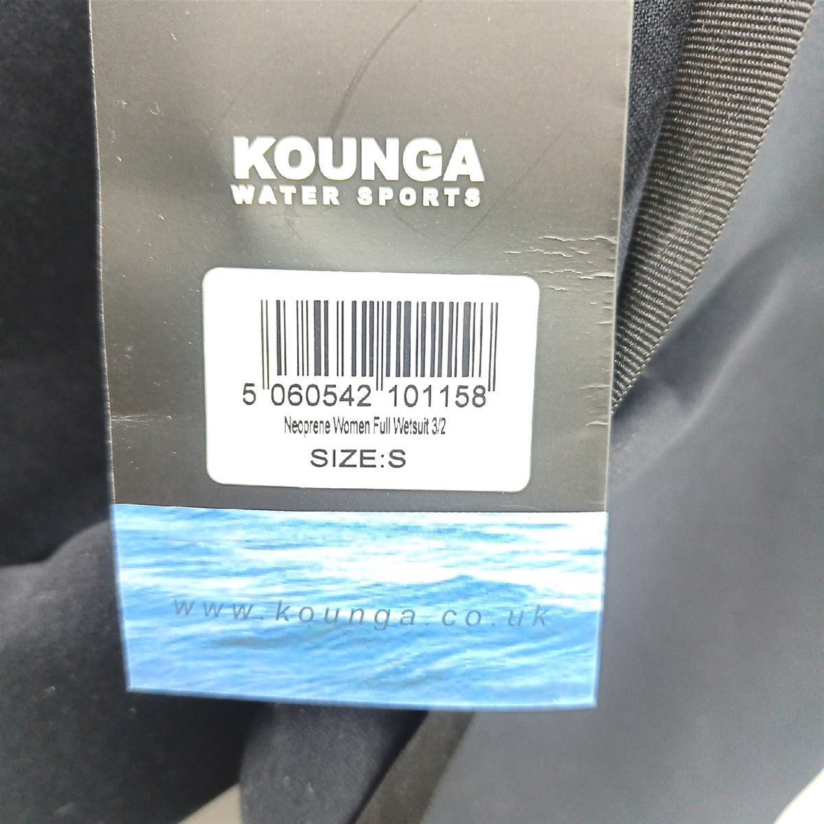 Kounga Jungen DW 3.2 Neoprene Full 3/2 Neoprenanzug, schwarz/violett, S