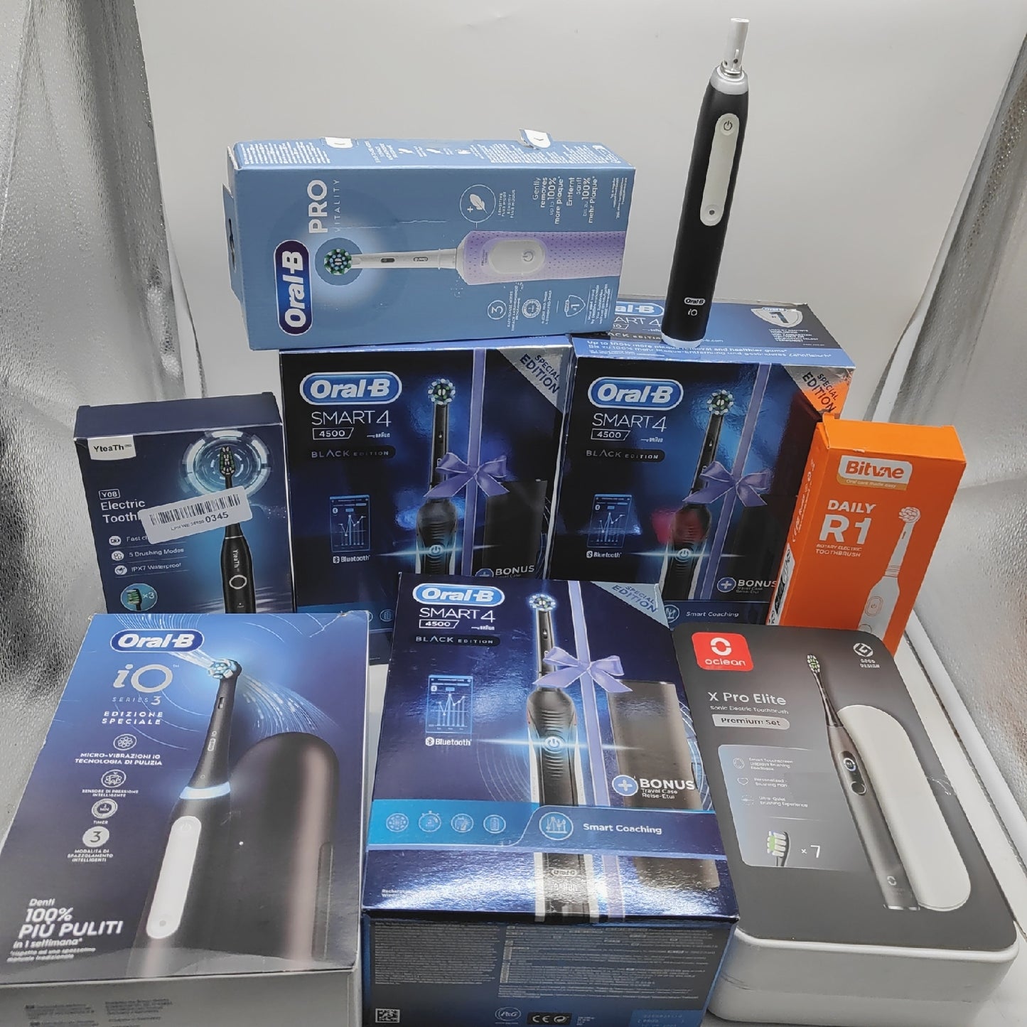 elektrische Zahnbürsten Schallzahnbürste Oral-B verschiedene Modelle defekt für Bastler