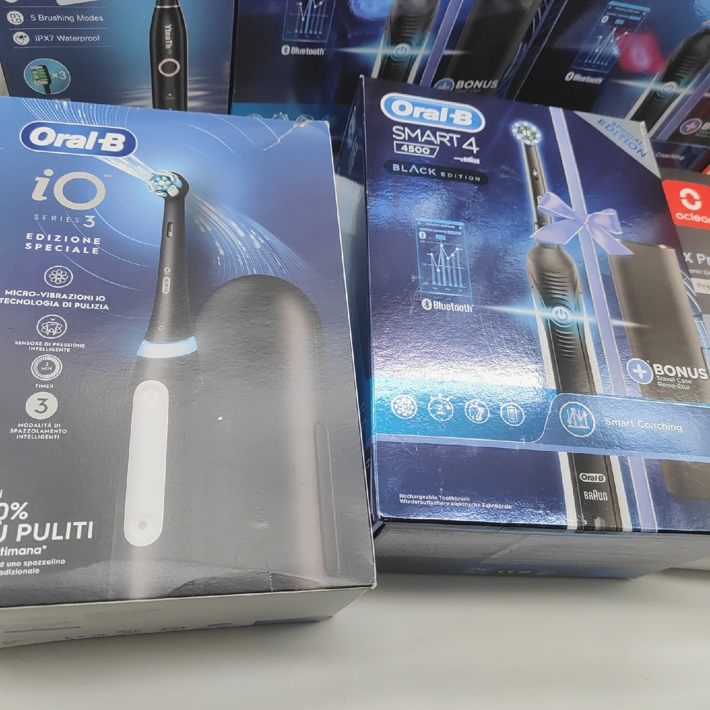 elektrische Zahnbürsten Schallzahnbürste Oral-B verschiedene Modelle defekt für Bastler
