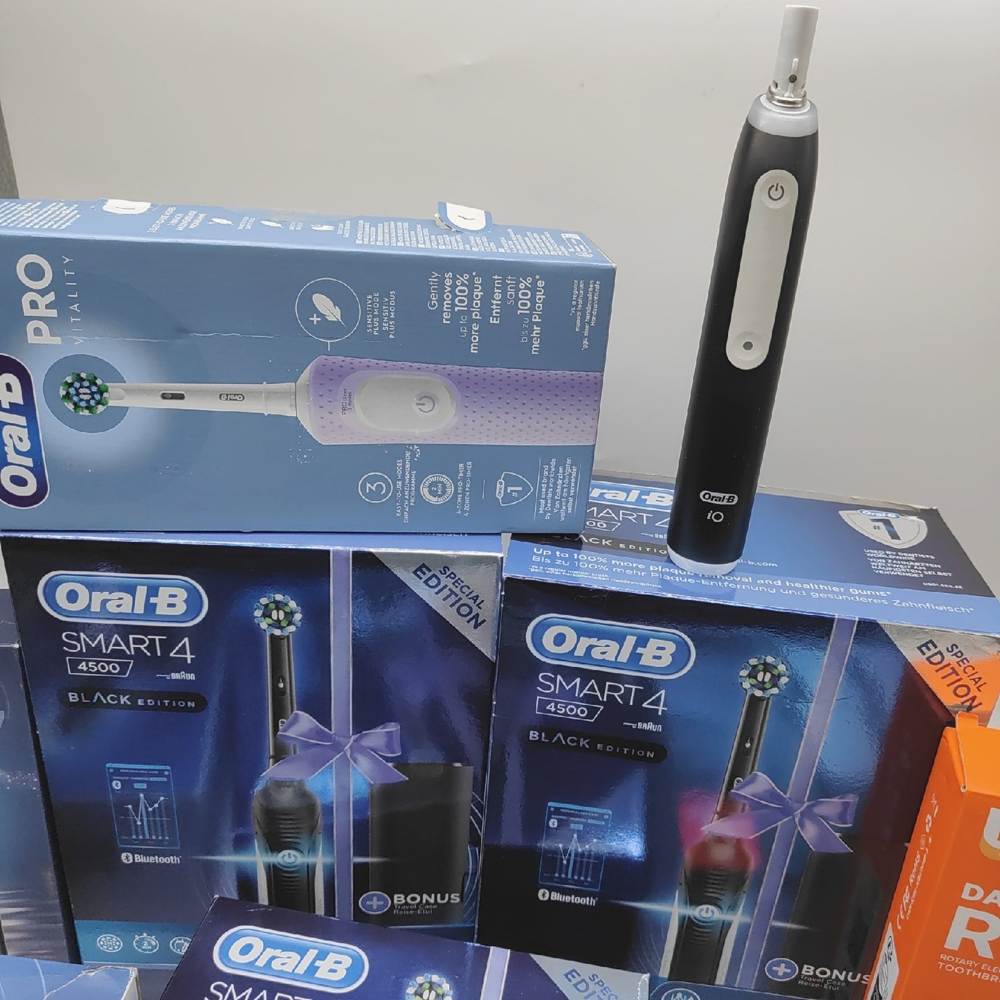 elektrische Zahnbürsten Schallzahnbürste Oral-B verschiedene Modelle defekt für Bastler