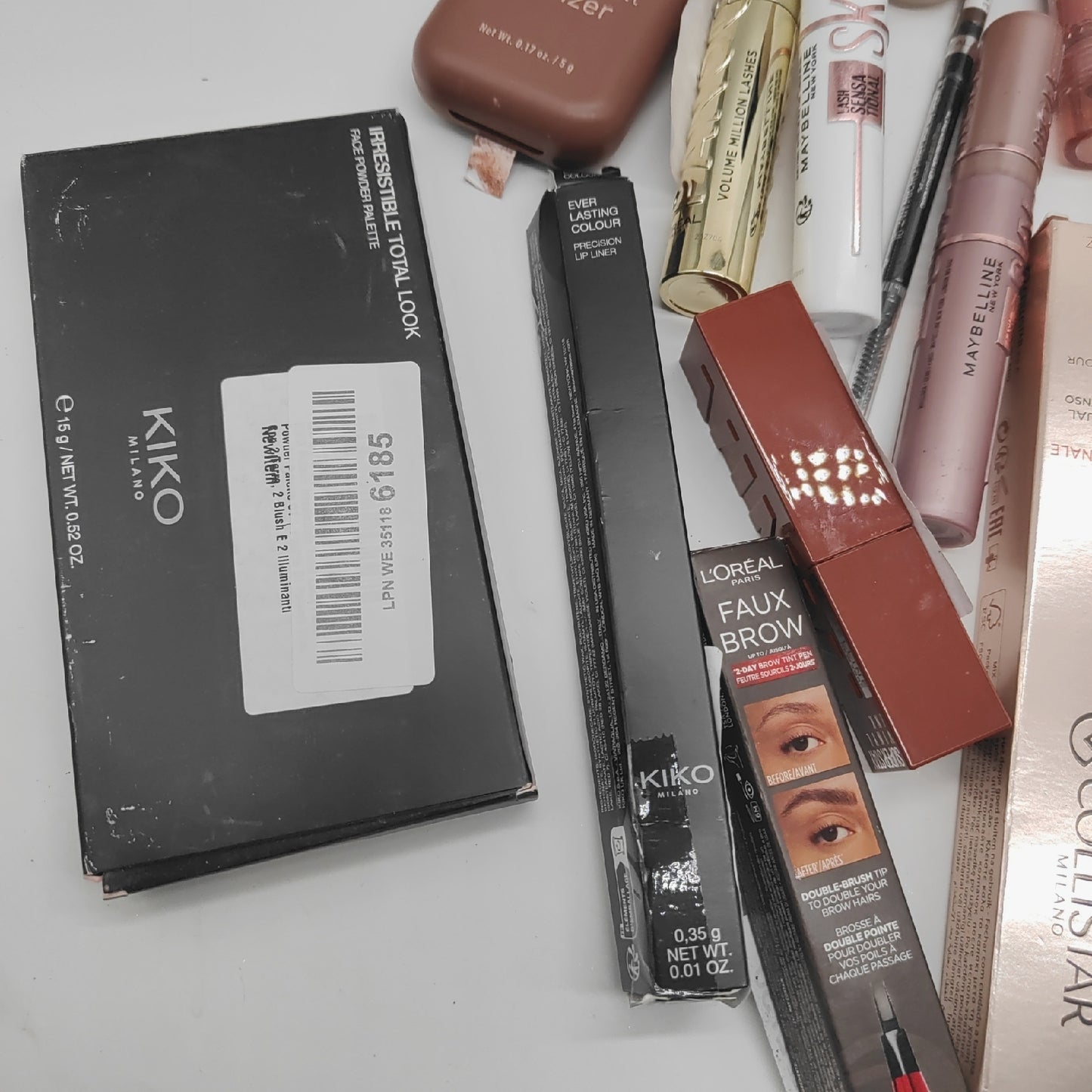 Make up Mascara Lippenstift Collistar Loreal Kiki Vichy verschiedene posten