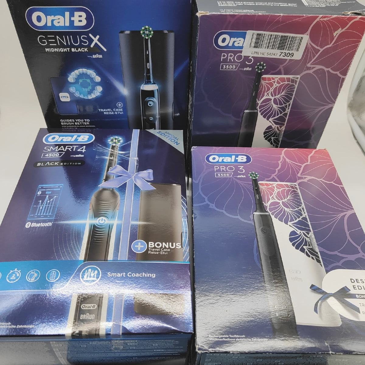 Oral-B Zahnbürsten Pro Smart Cross DEFEKT FÜR BASTLER
