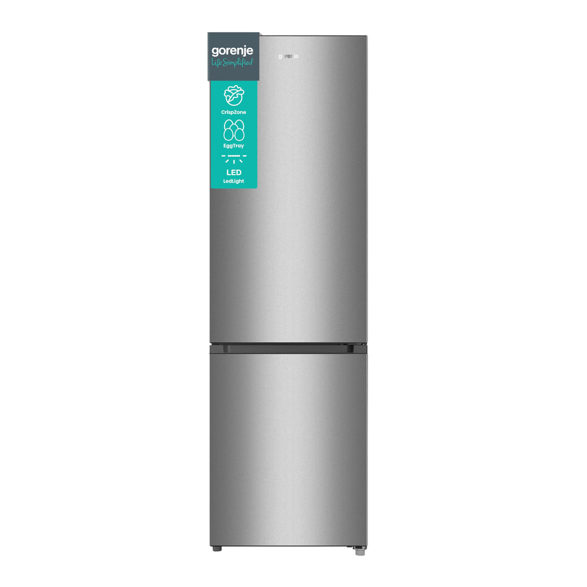 GORENJE Kühl-/Gefrierkombination RK4182PS4, 180 cm, edelstahl
