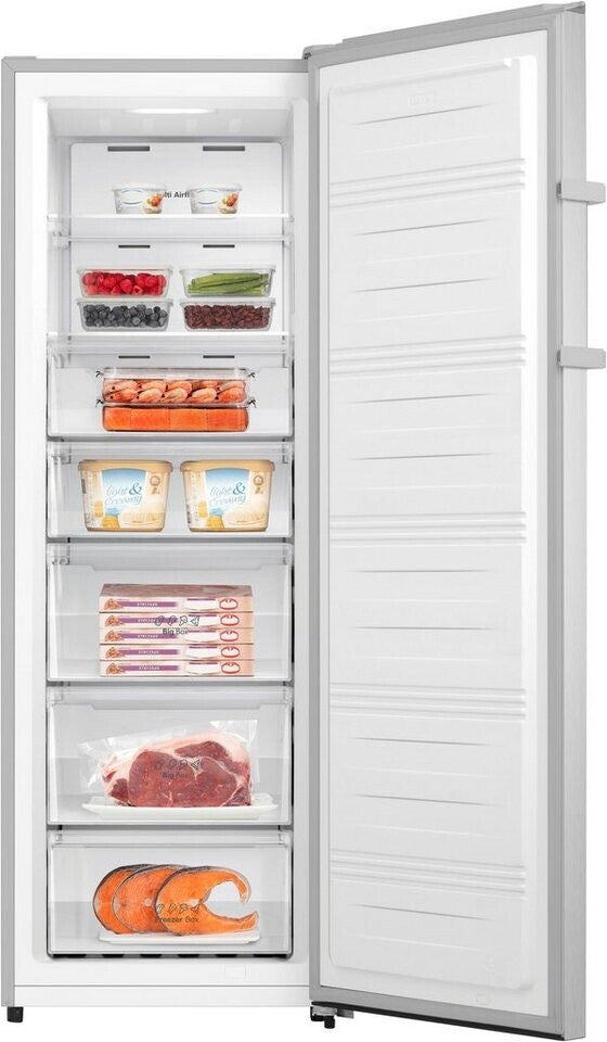 HANSEATIC Gefrierschrank HGS17260CNFI, 172 cm, 240 l, silber