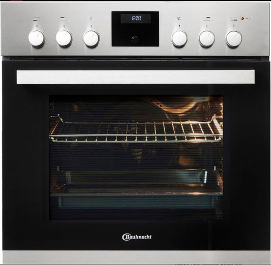 BAUKNECHT Flex-Induktions-Herd-Set HEKO BOLERO FLEXI,60cm, edelstahl