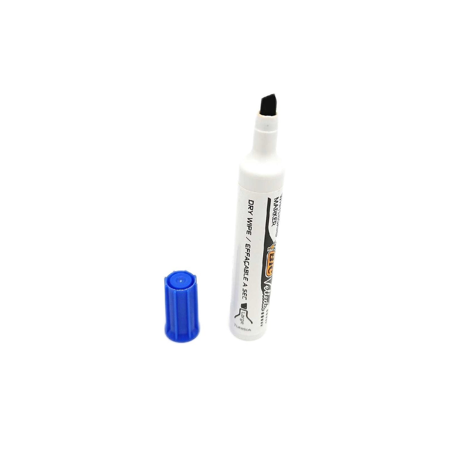 Bic Whiteboard Marker Schreibbedarf Velleda 1791 Keilspitze Blau für Tafel
