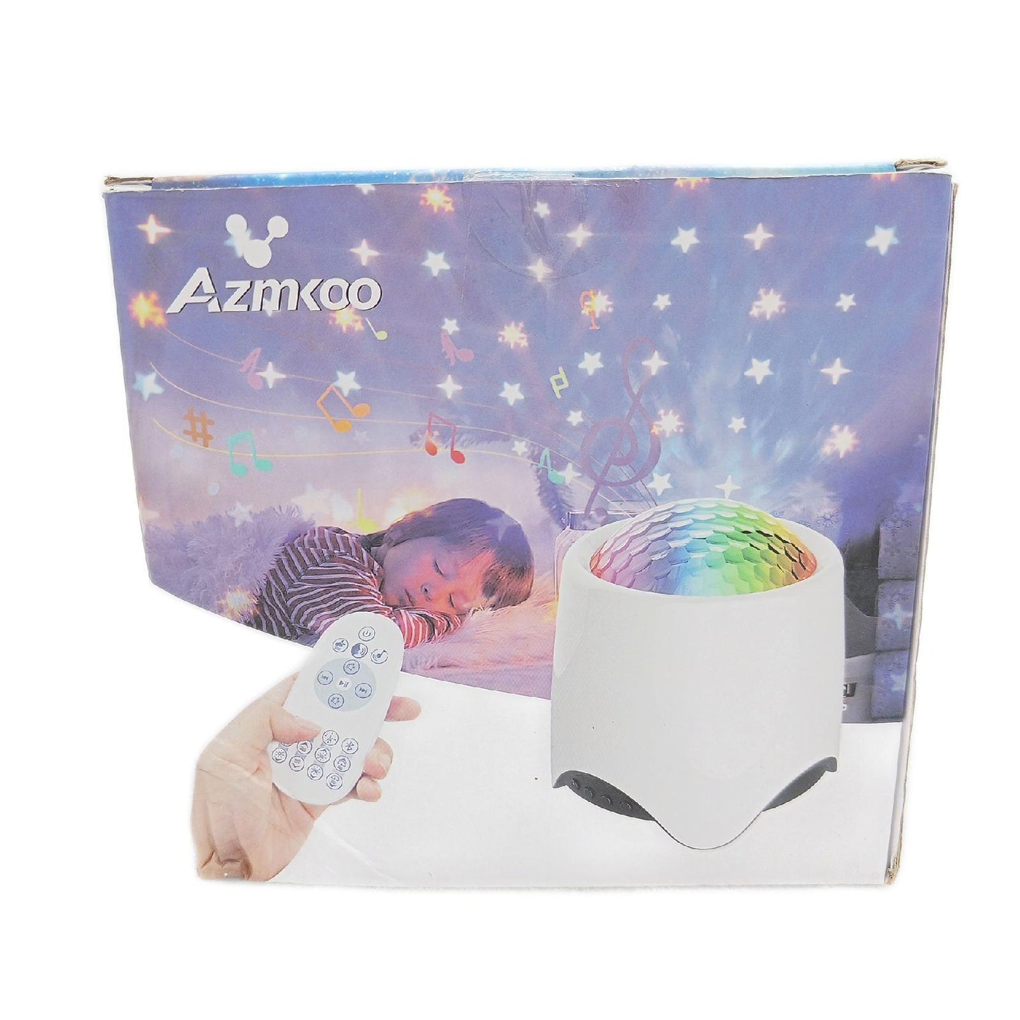 Liwarace Projektor Beleuchtung Sternenlicht Kinderzimmer Baby Geschenk Musik Sternenhimmel