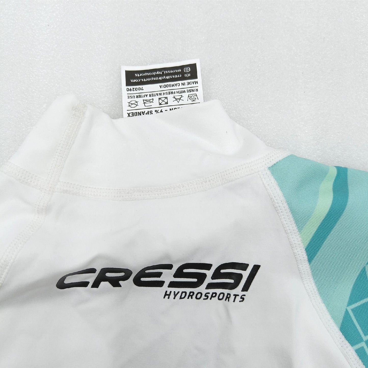 Cressi Wassersport Shirt Damen Langarm Rashguard Frauen Shield UV Schutz Sonnenschutzschicht Paddeln