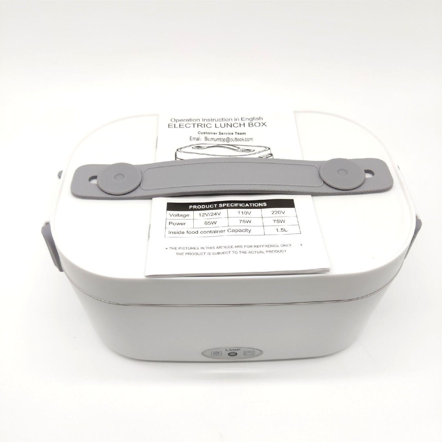 Xflyee elektrische Lunchbox tragbar Camping 12V 110V 1,5L Edelstahlbehälter Auslaufsicher Xflyee tragbare Lunchbox Edelstahl Camping Xflyee 1,5L 12V 110V;Elektrisch