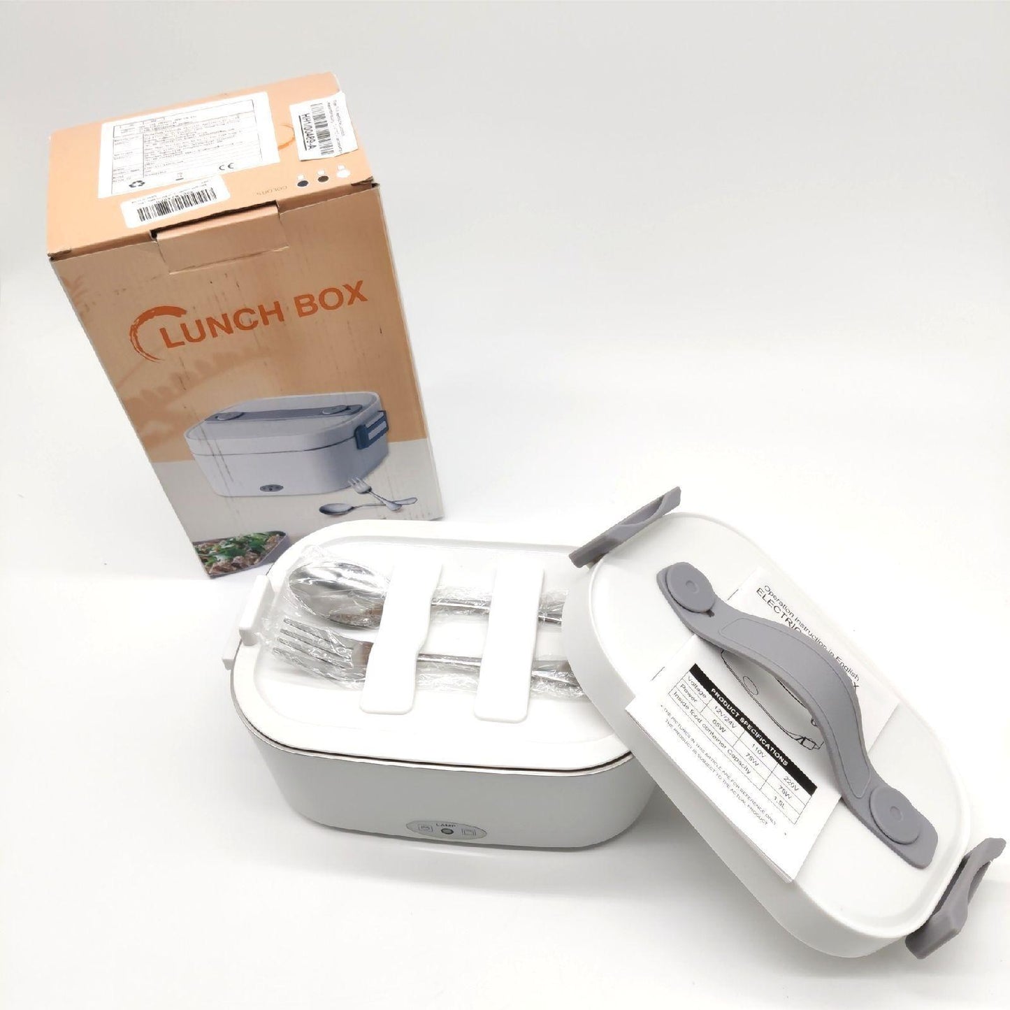 Xflyee elektrische Lunchbox tragbar Camping 12V 110V 1,5L Edelstahlbehälter Auslaufsicher Xflyee tragbare Lunchbox Edelstahl Camping Xflyee 1,5L 12V 110V;Elektrisch