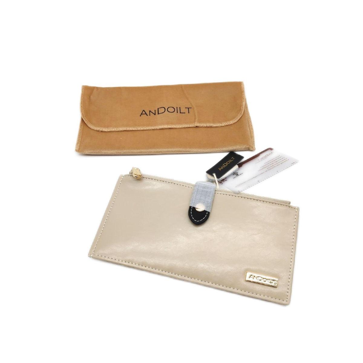 ANDOILT Geldbörse Damen Accessoires RFID Schutz Brieftasche Leder elegant praktisch maximal sicher