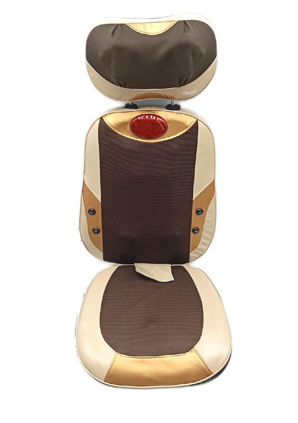 GLOBAL RELAX Mantra Massagesessel Beige Rückenlehne Schulter Lendenwirbel Entspannung