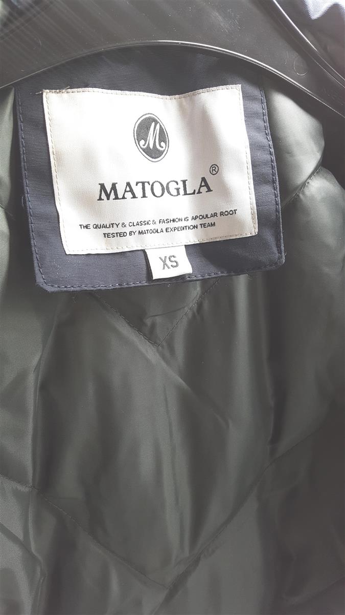 MATOGLA Winterjacke Damen Jacken Outdoor XS Weiß Fellkragen warm modisch elegant