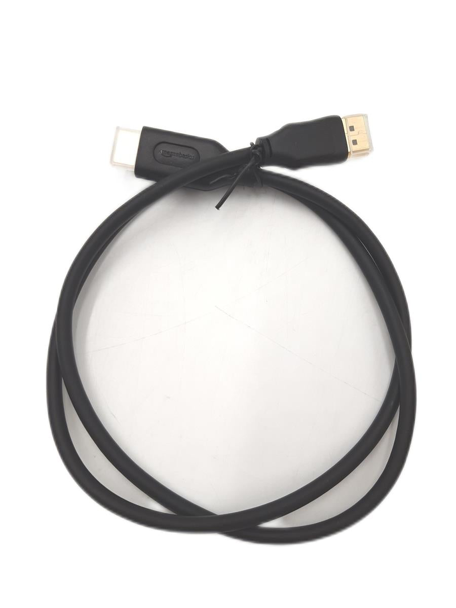 AmazonBasics DisplayPort auf HDMI DisplayKabel unidirektional 0.9 m Schwarz Adapter