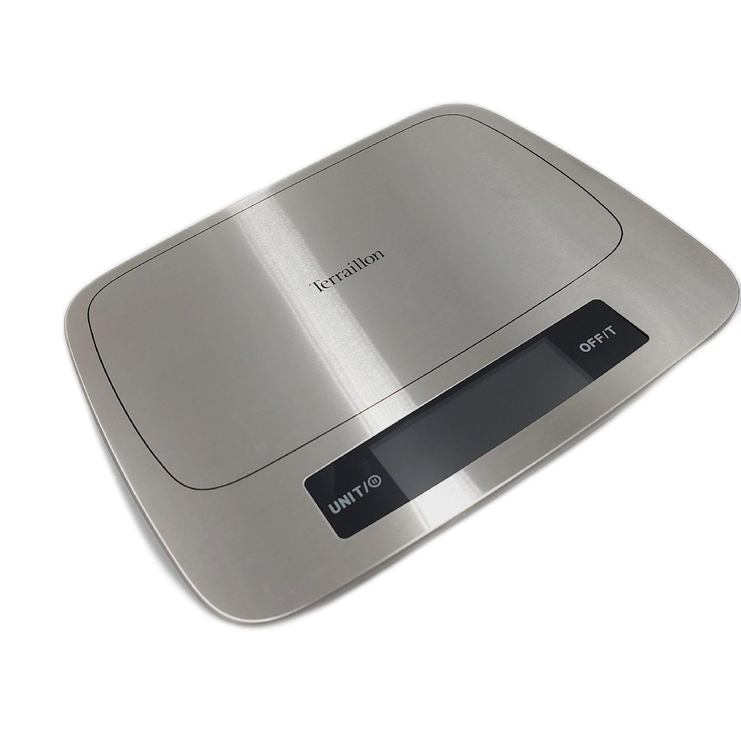 Terraillon Waage Küche Küchenwaage MyCook 15 Edelstahl Genauigkeit Tara Funktion Flüssigkeits