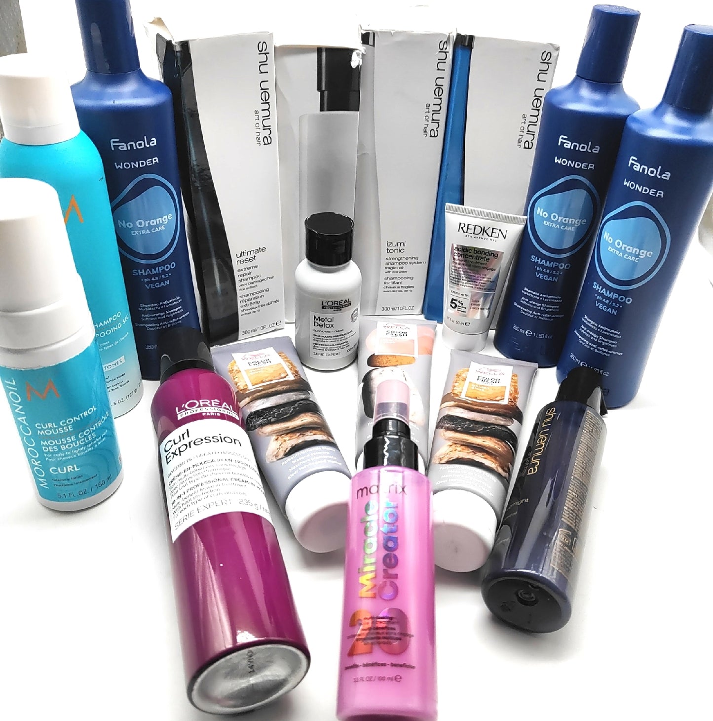 Haarpflege Shampoo Fanola shu uemura wella loreal