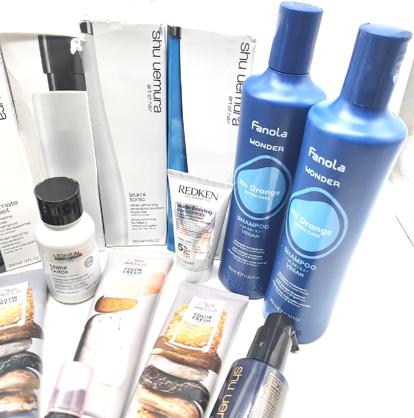 Haarpflege Shampoo Fanola shu uemura wella loreal