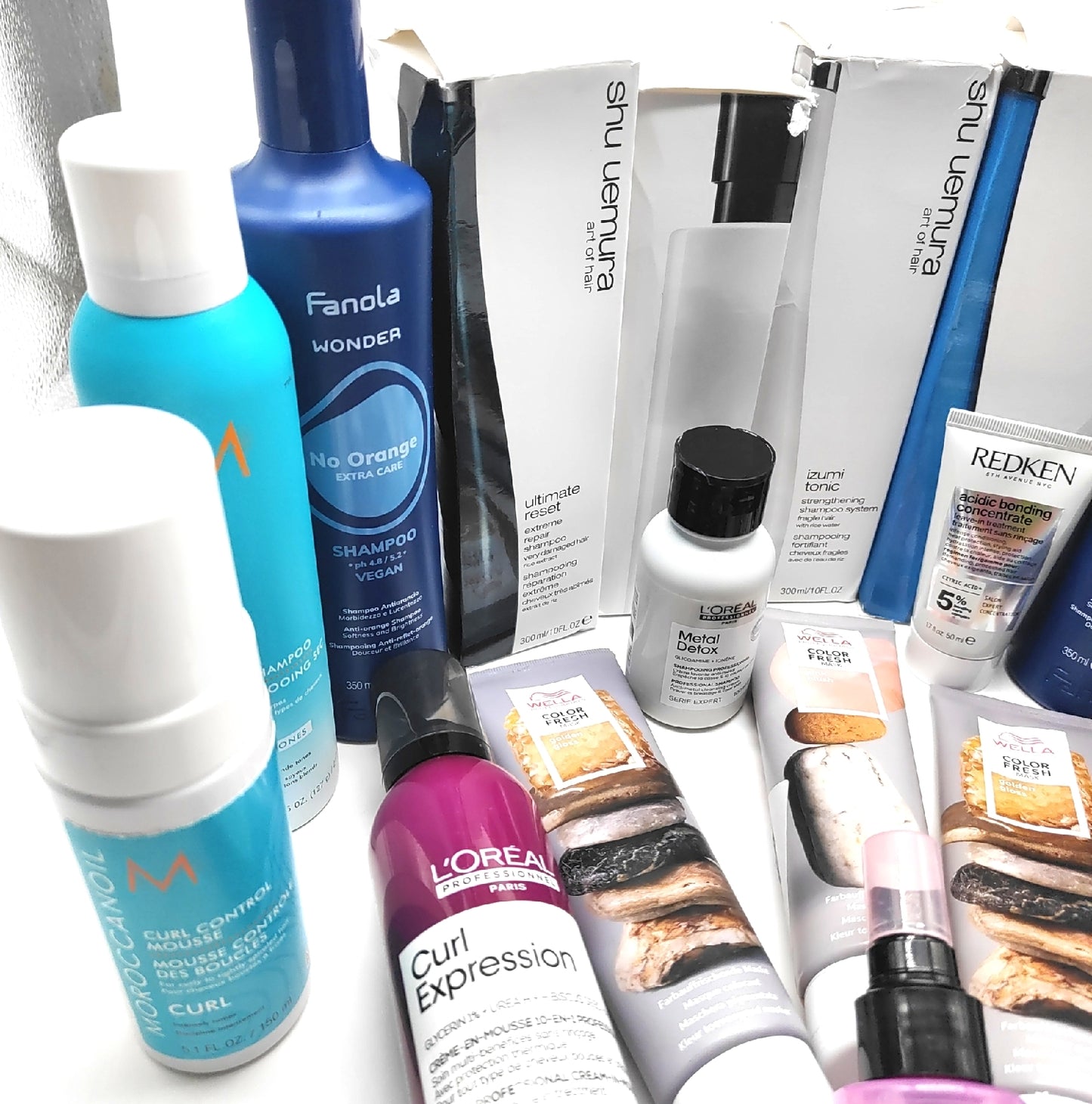 Haarpflege Shampoo Fanola shu uemura wella loreal